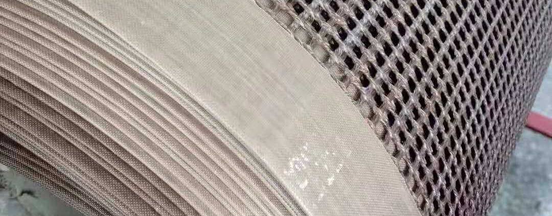 Teflon mesh conveyor belt