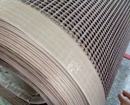 Teflon mesh conveyor belt