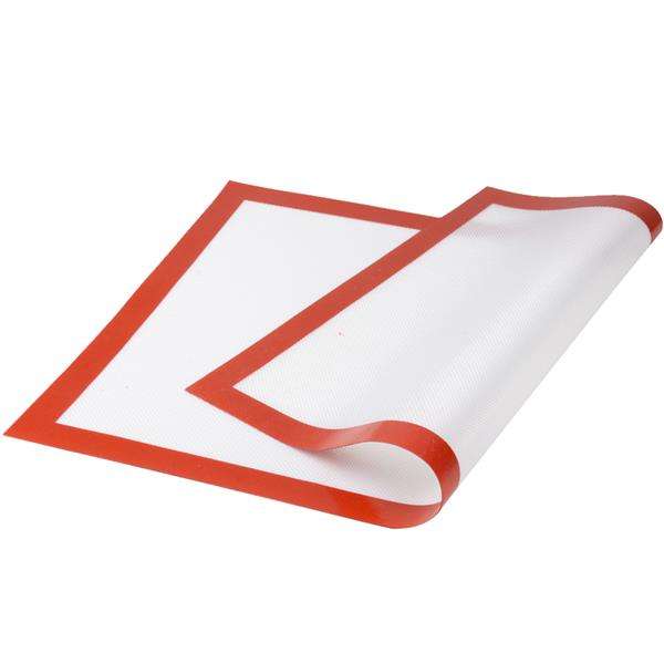 Red Goldyqin Thin Safe Food-Grade Silicone Sheets Mat Mould Cooking Oven Baking Tray Non Stick Silicone Baking Mat Kitchen Tools 