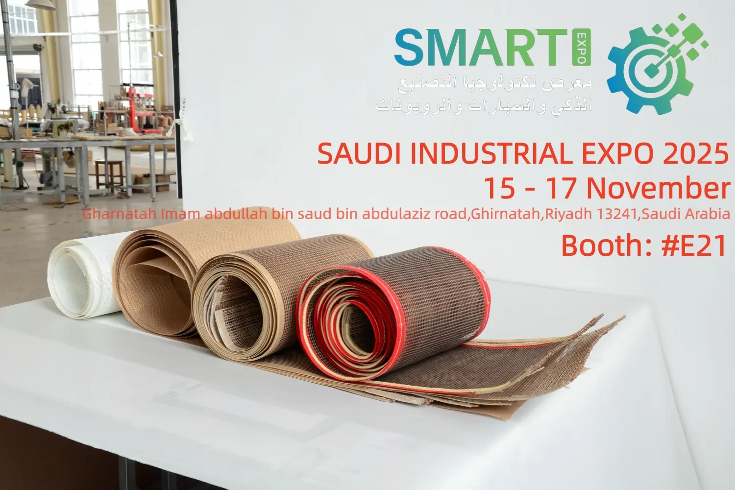 Jiujiang PTFE SAUDI INDUSTRIAL EXPO 2025